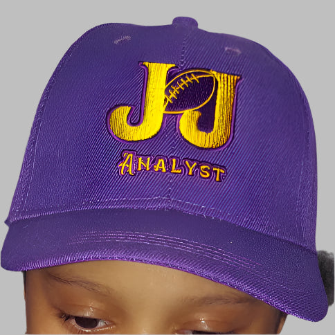 Hats/Purple. One size fit all (velcro)